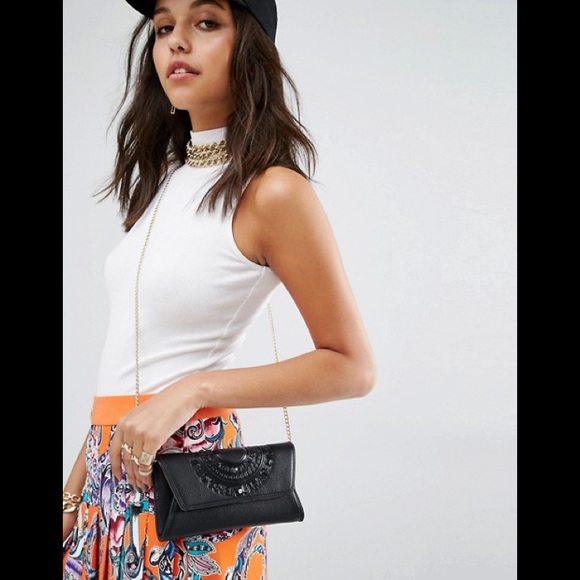 Versace Jeans Collection Handbags - NIB Versace Jeans Circle Logo Mini Crossbody Bag